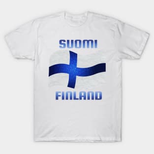 Suomi Finland flag T-Shirt